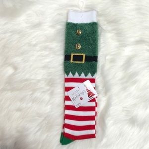 Le Gale Knee High Christmas Bell Socks